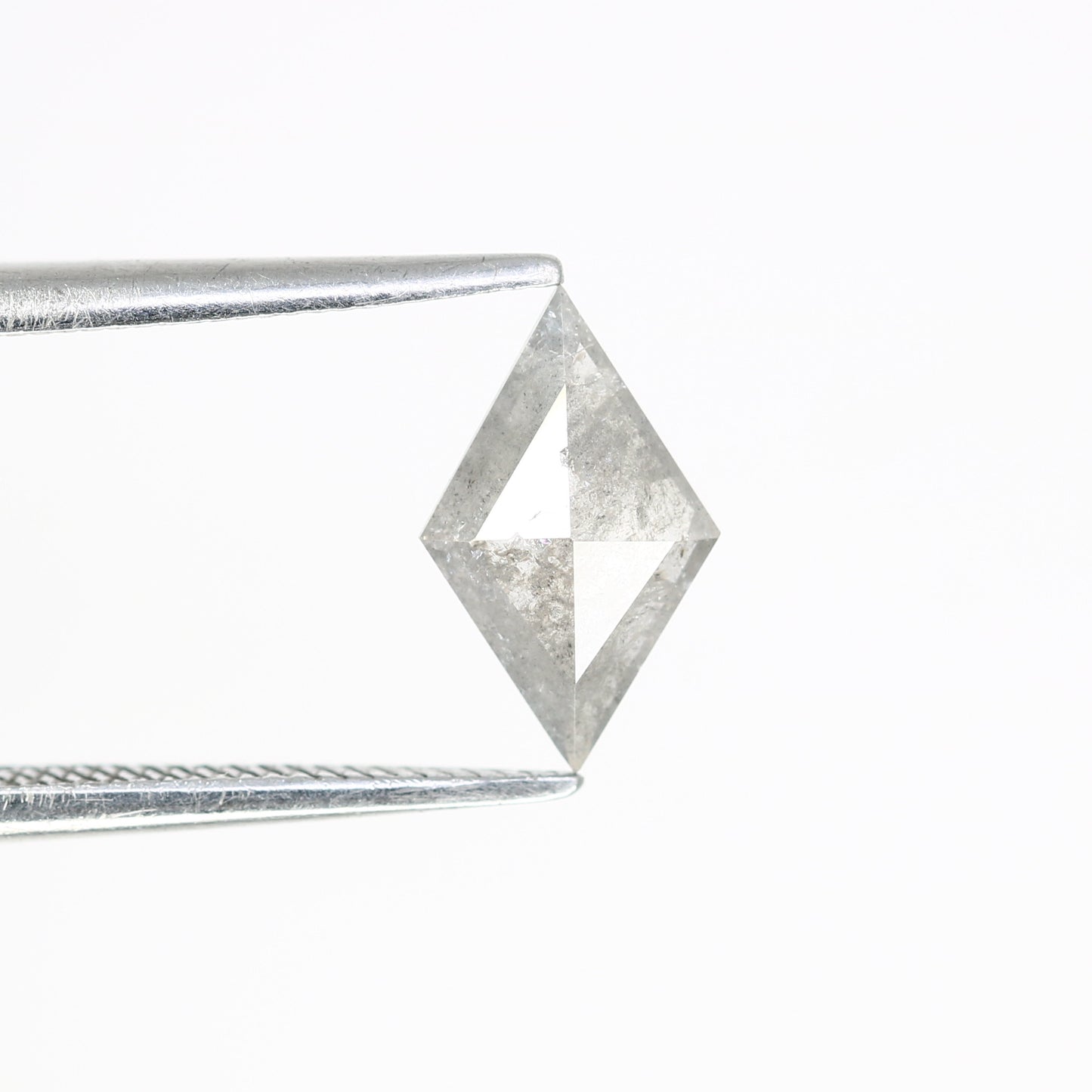 0.69 CT Kite Shape Salt And Pepper 9.70 MM Diamond For Wedding Ring