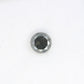 1.37 CT Natural Salt And Pepper Round Brilliant Cut Diamond For Engagement Ring