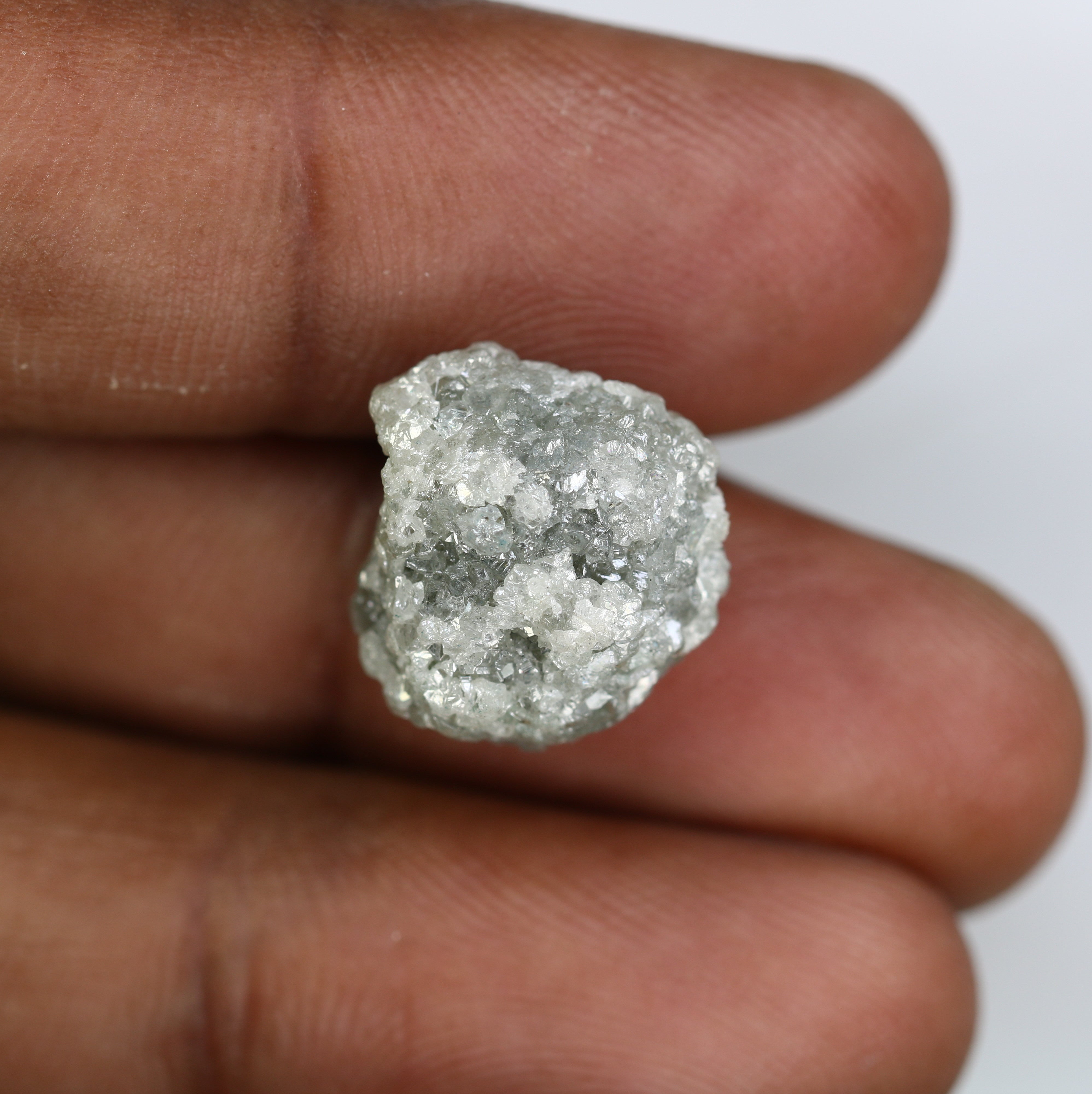 20.94 CT Grey Rough Uncut Raw Diamond For Engagement Ring