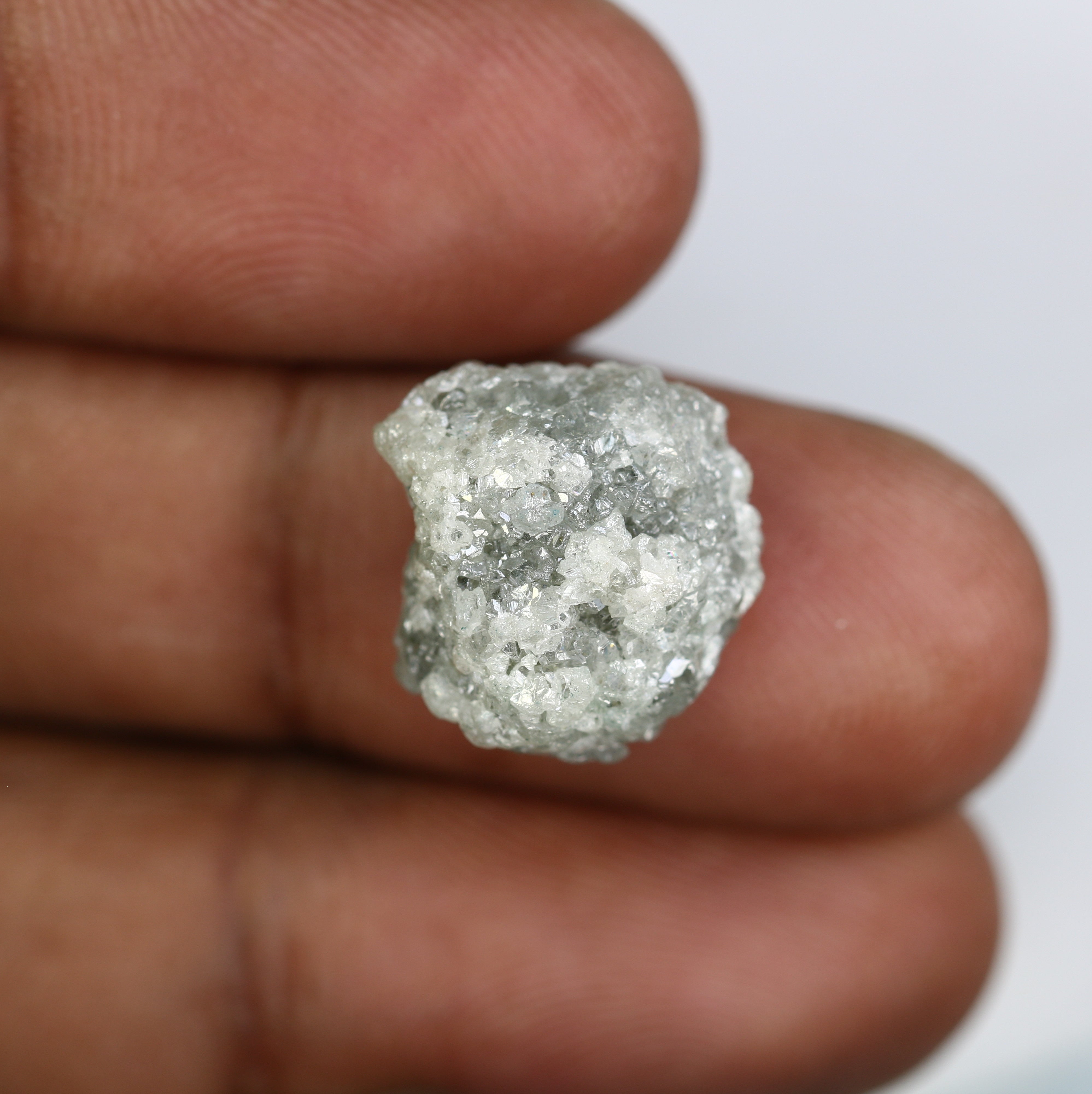 20.94 CT Grey Rough Uncut Raw Diamond For Engagement Ring
