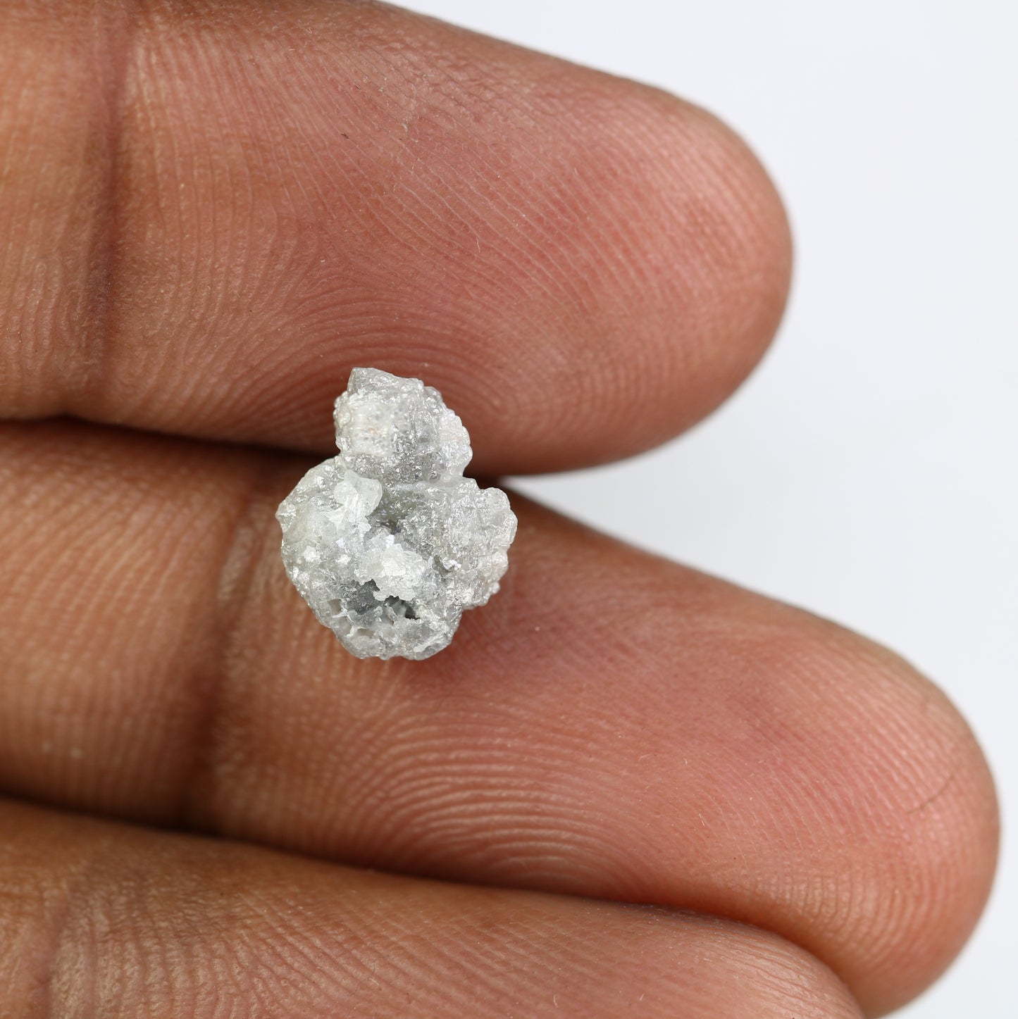 2.74 CT Grey Rough Raw Uncut Diamond For Engagement Ring