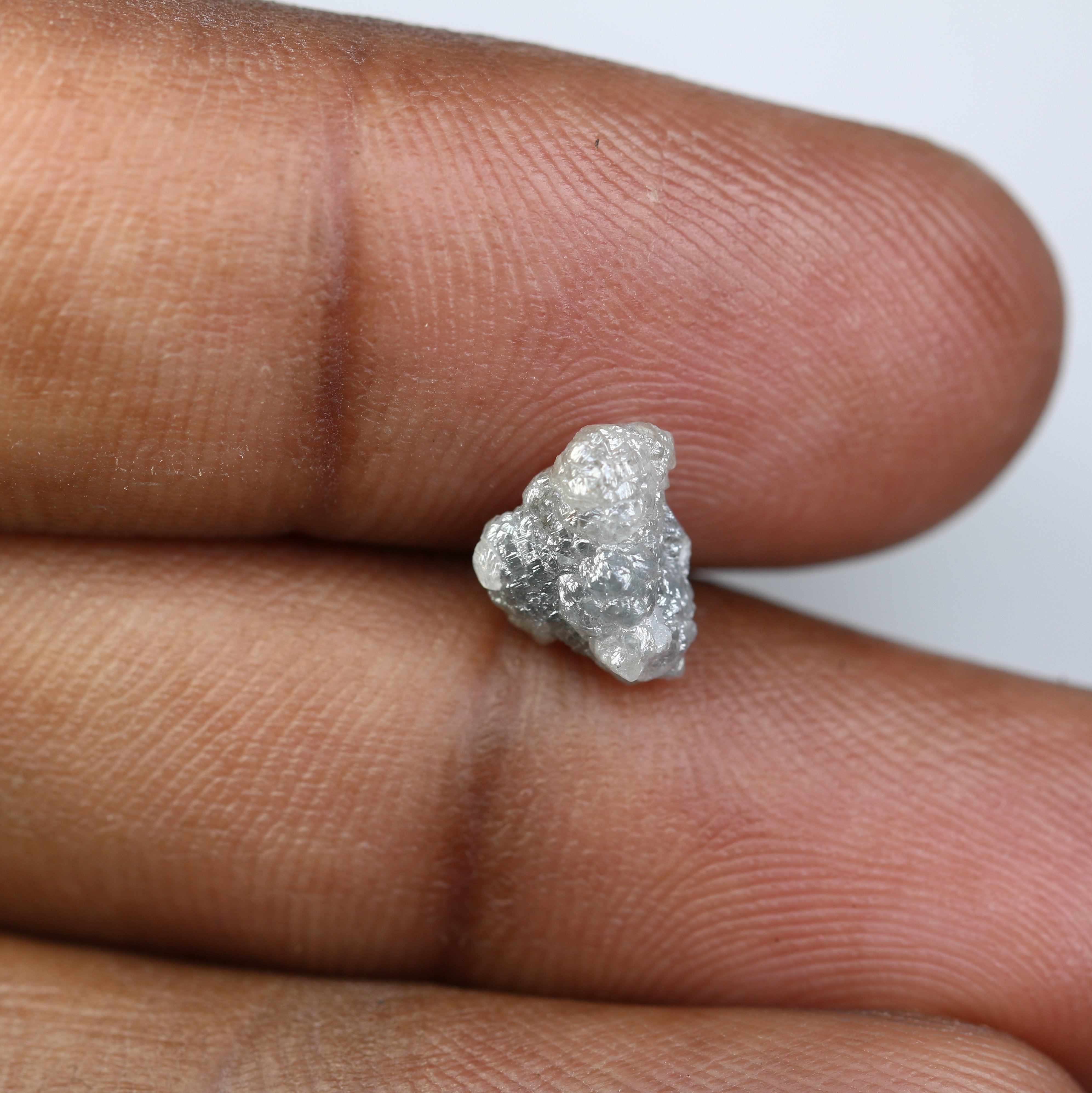 2.72 CT Grey Uncut Rough Raw Diamond For Engagement Ring