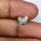 2.58 CT Irregular Cut Rough Grey Diamond For Engagement Ring