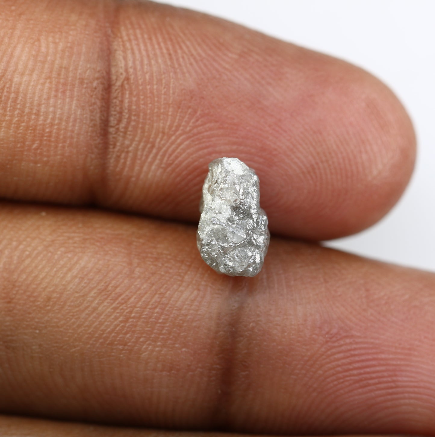 2.90 CT Grey Raw Rough Uncut Diamond For Engagement Ring