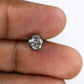 1.90 CT Uncut Rough Salt And Pepper Raw Diamond For Engagement Ring