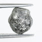 2.29 CT Salt And Pepper Rough Raw Irregular Cut Diamond For Engagement Ring