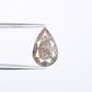 1.31 CT Fancy Pear Shape Salt And Pepper Diamond For Wedding Ring