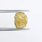 2.50 CT Light Yellow Rough Irregular Cut Raw Diamond For Engagement Ring
