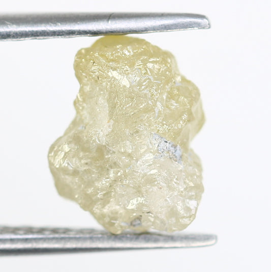 2.64 CT Rough Uncut Grey Diamond For Engagement Ring - JayKrishna Diamond