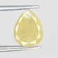 1.92 Carat Pear Shape Loose Natural Light Green Rustic Diamond