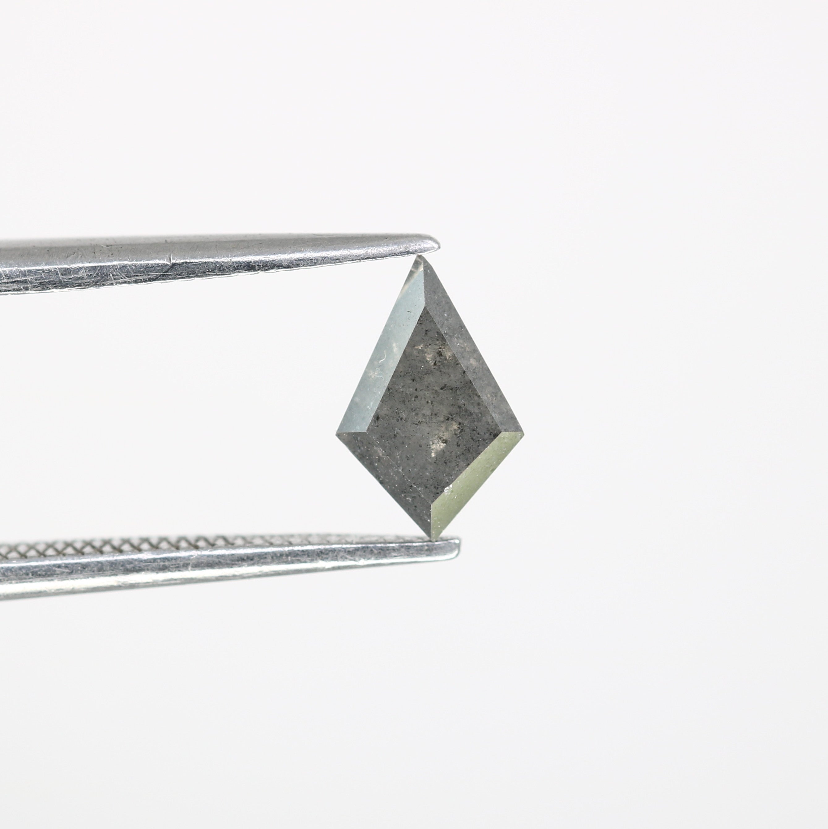 0.59 CT Kite Shape 7.90 MM Salt And Pepper Diamond For Engagement Ring