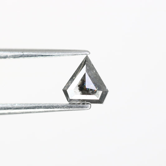0.43 CT Diamond Shape Loose Salt And Pepper 5.40 MM Diamond For Engagement Ring