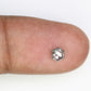 0.33 CT Hexagon Cut Salt And Pepper 4.60 MM Diamond For Engagement Ring