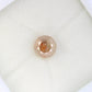 2.67 CT Round Brilliant Cut Peach Natural Diamond For Engagement Ring