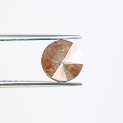 2.70 CT Loose Round Brilliant Cut Peach Diamond For Engagement Ring - JayKrishna Diamond