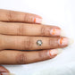 1.78 Carat Hexagon Shape Salt And Pepper Diamond For Wedding Ring