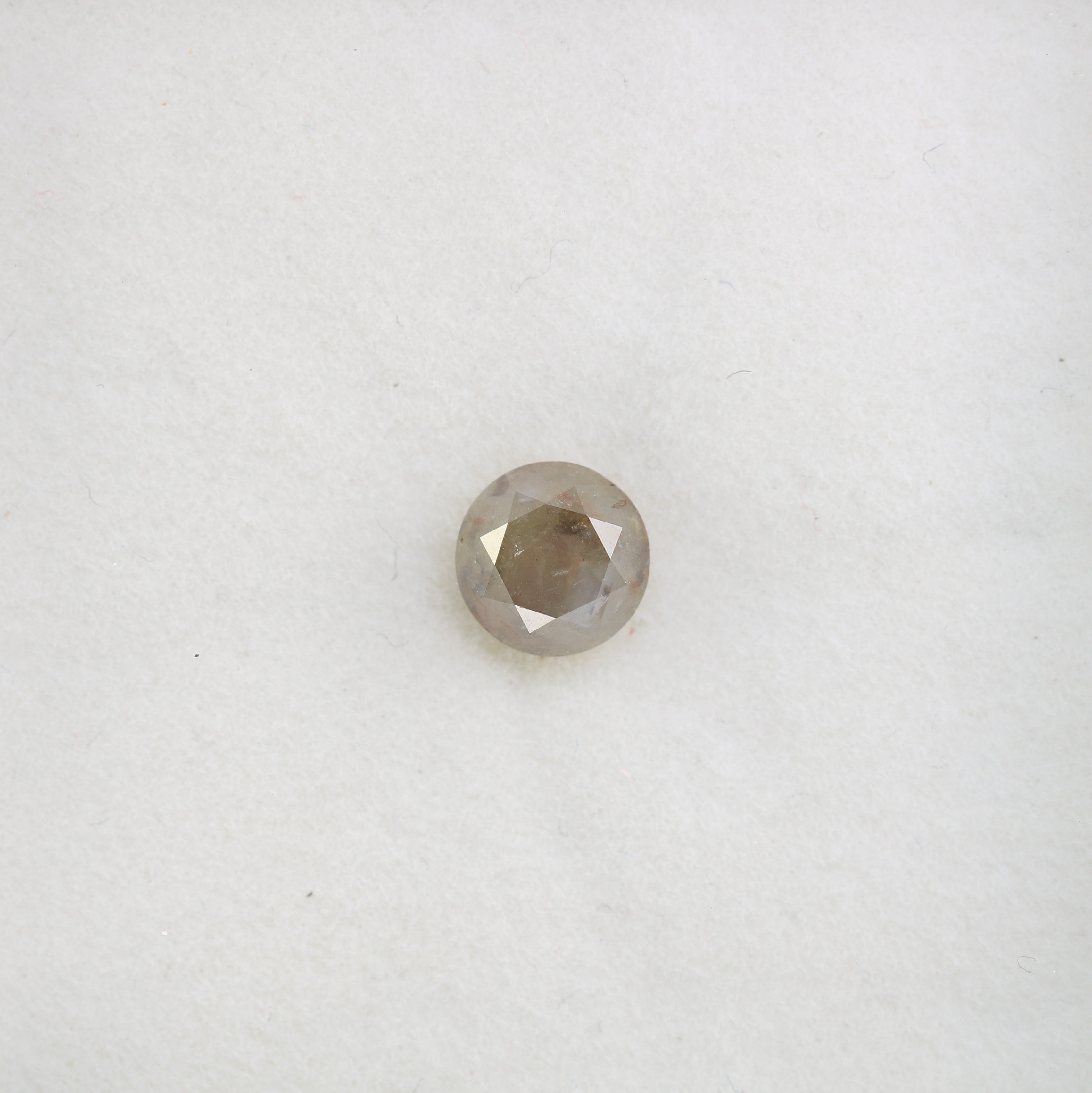 1.16 CT Round Brilliant Cut Grey Loose Diamond For Engagement Ring