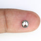 0.74 Carat 5.5 MM Oval Shape Salt And Pepper Loose Natural Diamond For Engagement Ring