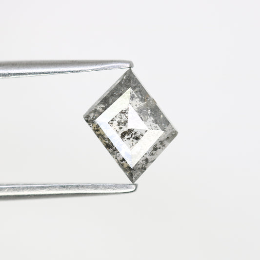 0.67 Carat Loose Geometric Shape Salt And Pepper Grey Diamond For Galaxy Ring