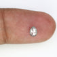 0.34 Carat Natural Pear Shape Salt And Pepper Diamond For Engagement Ring