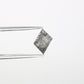 0.49 Ct Salt And Pepper Diamond Kite Shape Loose Diamond For Galaxy Diamond Ring