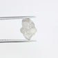 2.98 CT Rough White Irregular Cut Raw Natural Diamond For Engagement Ring