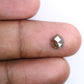 1.38 CT 7.30 MM Salt And Pepper Pear Shaped Diamond For Engagement Ring