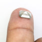 1.79 CT 8.40 MM Grey Emerald Shape Diamond For Engagement Ring