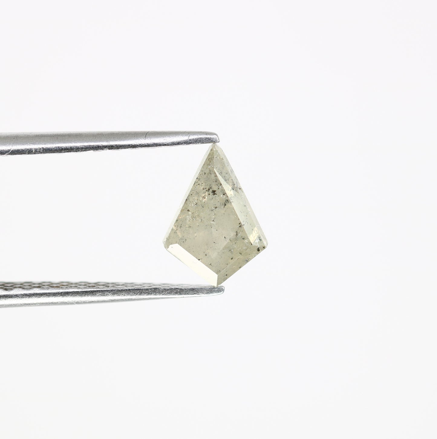 1.05 Carat Kite Cut 8.40 MM Natural Salt And Pepper Diamond For Wedding Ring