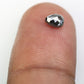 0.52 Carat Natural Salt And Pepper Loose Pear Shaped Diamond For Promise Ring