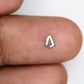 0.27 Carat Loose Kite Shape Natural Salt And Pepper Diamond For Galaxy Ring