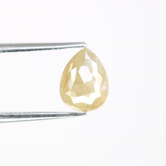1.23 CT Natural Grey 7.60 MM Pear Shaped Loose Diamond For Fancy Ring - JayKrishna Diamond
