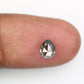 0.90 Carat Pear Shaped Loose Salt And Pepper Diamond For Diamond Pedant