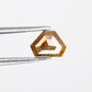 0.70 CT Triangle Shape 4.60 MM Orange Fancy Natural Diamond For Wedding Ring