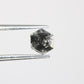 0.72 CT Elongated Hexagon Shape Salt And Pepper Natural Diamond For Engagement Ring