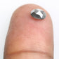 0.69 Carat Oval Shaped Natural Loose Salt And Pepper Diamond For Wedding Ring
