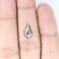 1.29 CT 6.90 MM Kite Shape Black Rutile Fancy Natural Gemstone For Engagement Ring