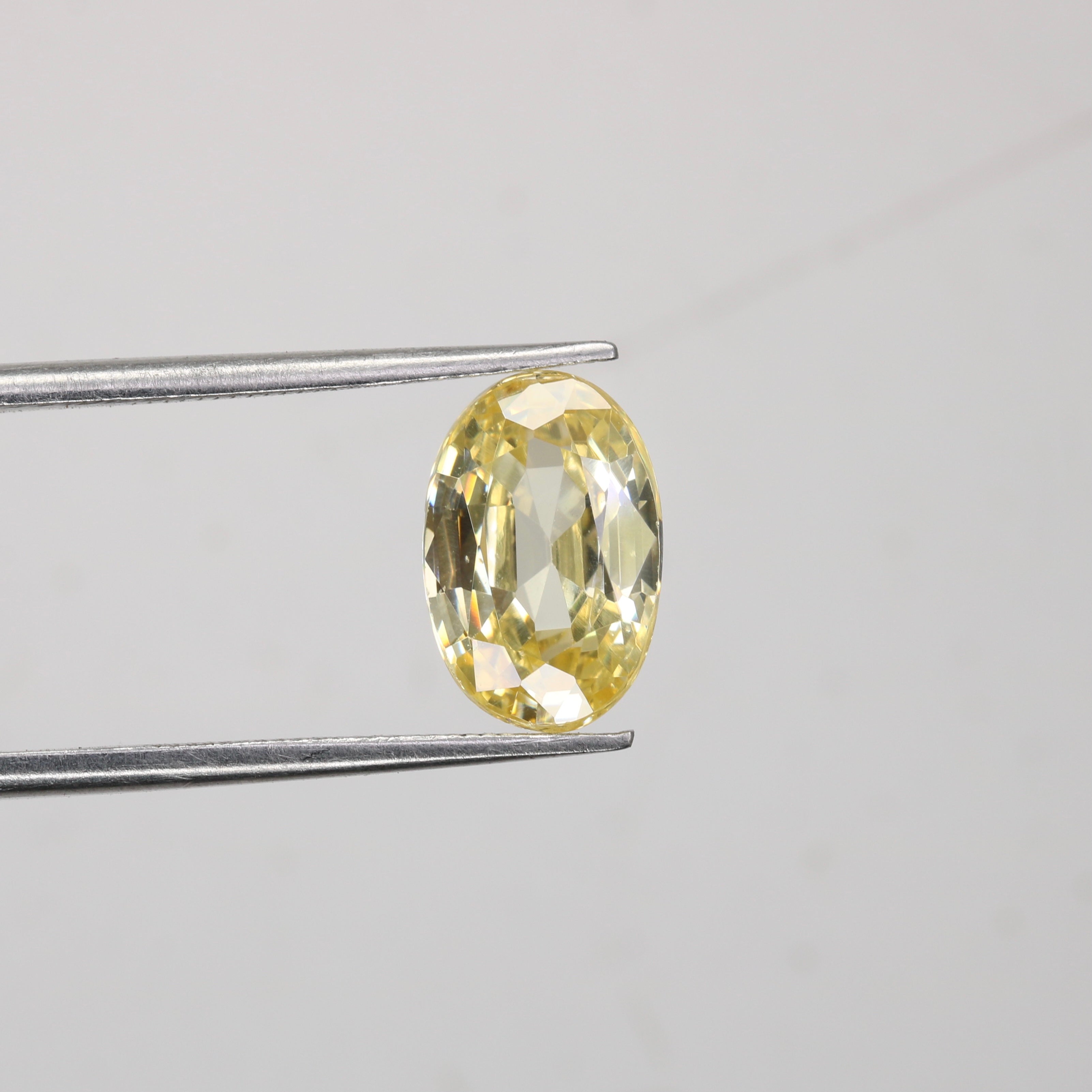 5.54 CT 7.10 MM Oval Shape Yellow Citrine Loose Gemstone For Wedding Ring