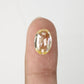 5.54 CT 7.10 MM Oval Shape Yellow Citrine Loose Gemstone For Wedding Ring