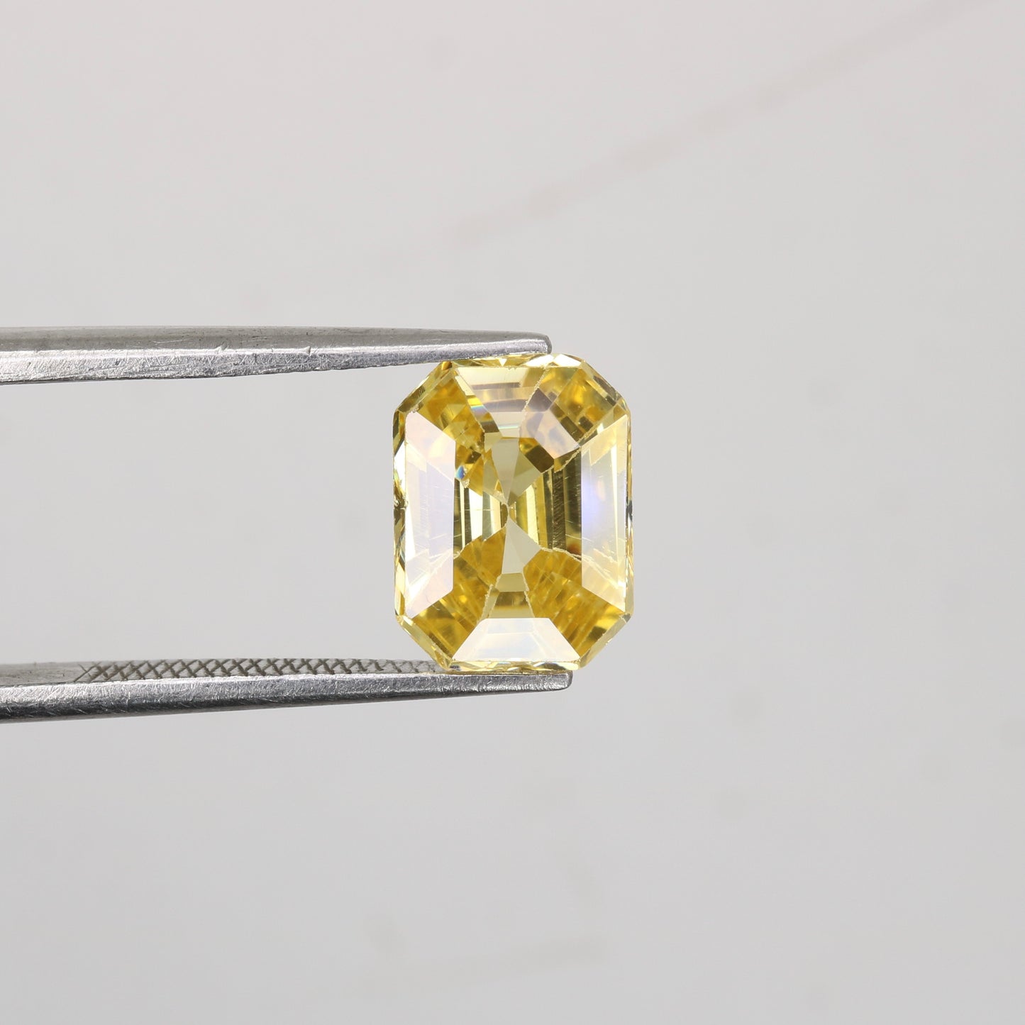 4.21 CT 7.00 MM Natural Yellow Citrine Emerald Shape Gemstone For Wedding Ring - JayKrishna Diamond