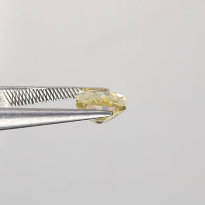 4.21 CT 7.00 MM Natural Yellow Citrine Emerald Shape Gemstone For Wedding Ring - JayKrishna Diamond