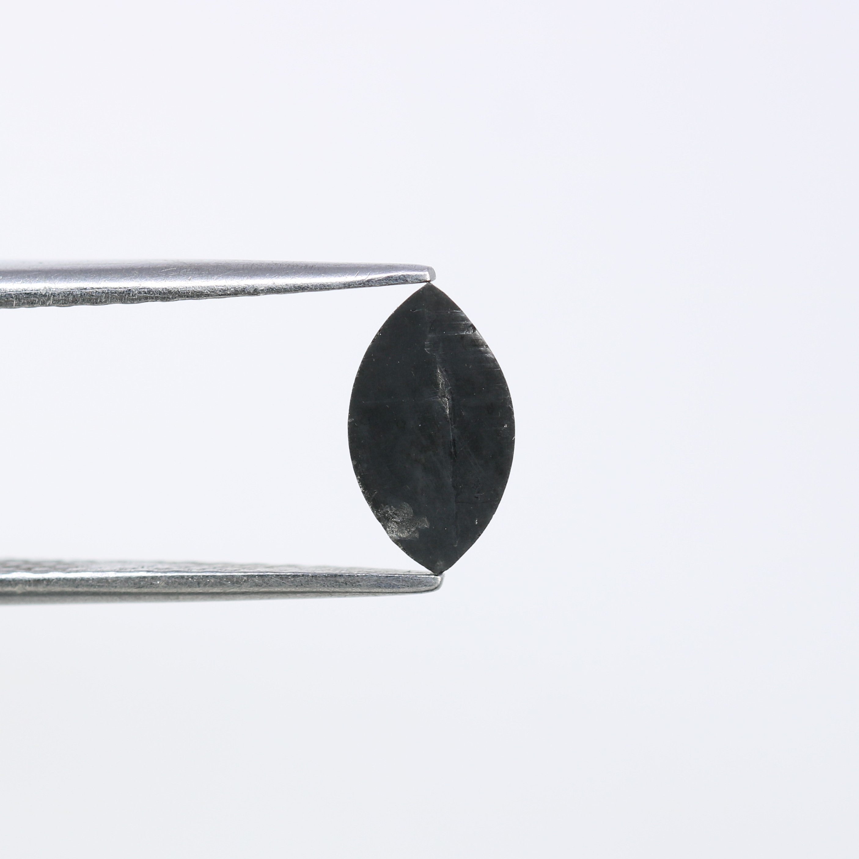 1.03 CT Marquise Shape Loose Natural Black Diamond For Engagement Ring