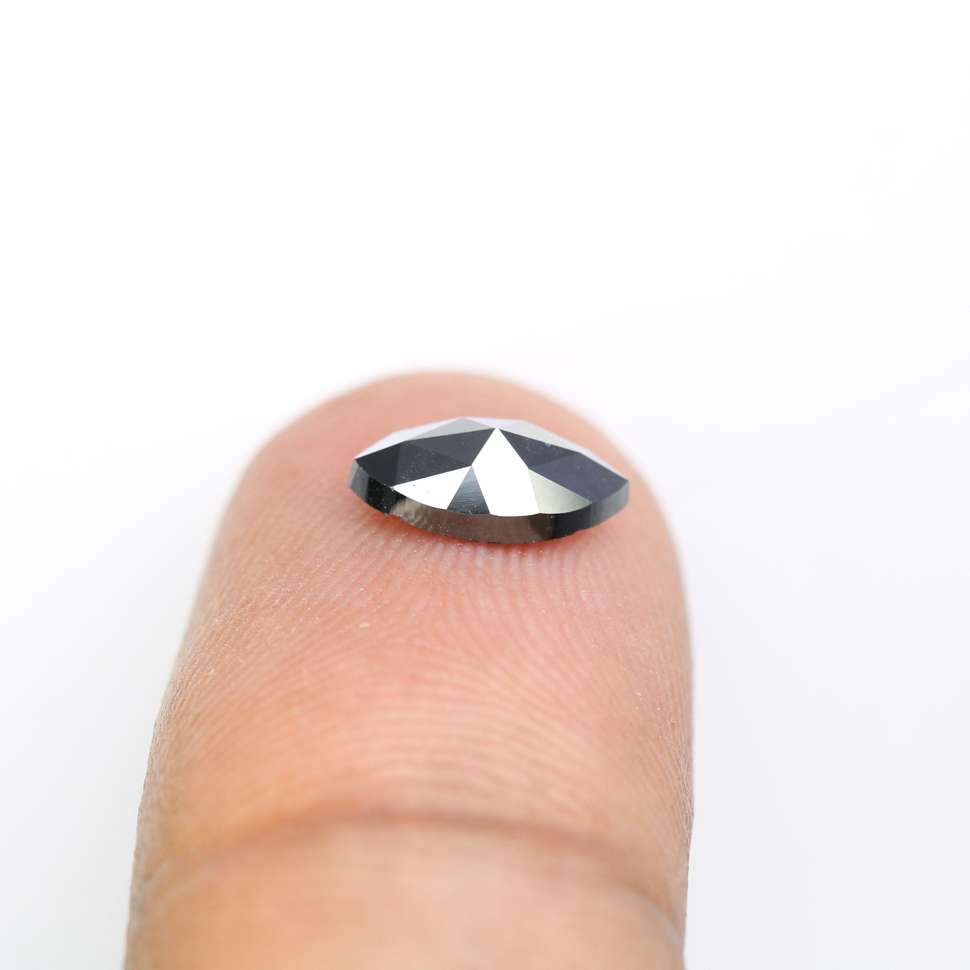 1.03 CT Marquise Shape Loose Natural Black Diamond For Engagement Ring