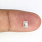 0.92 CT Geometric Shaped 5.20 MM Salt And Pepper Loose Diamond For Wedding Ring