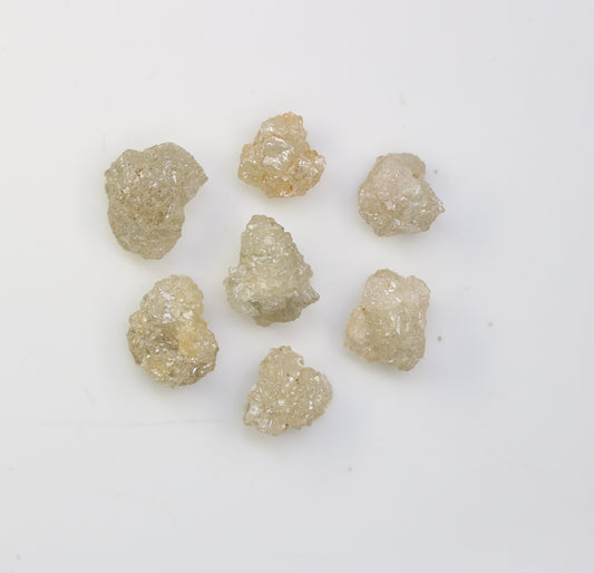 4.88 CT Raw Uncut Grey  Rough Diamond For Engagement Ring - JayKrishna Diamond