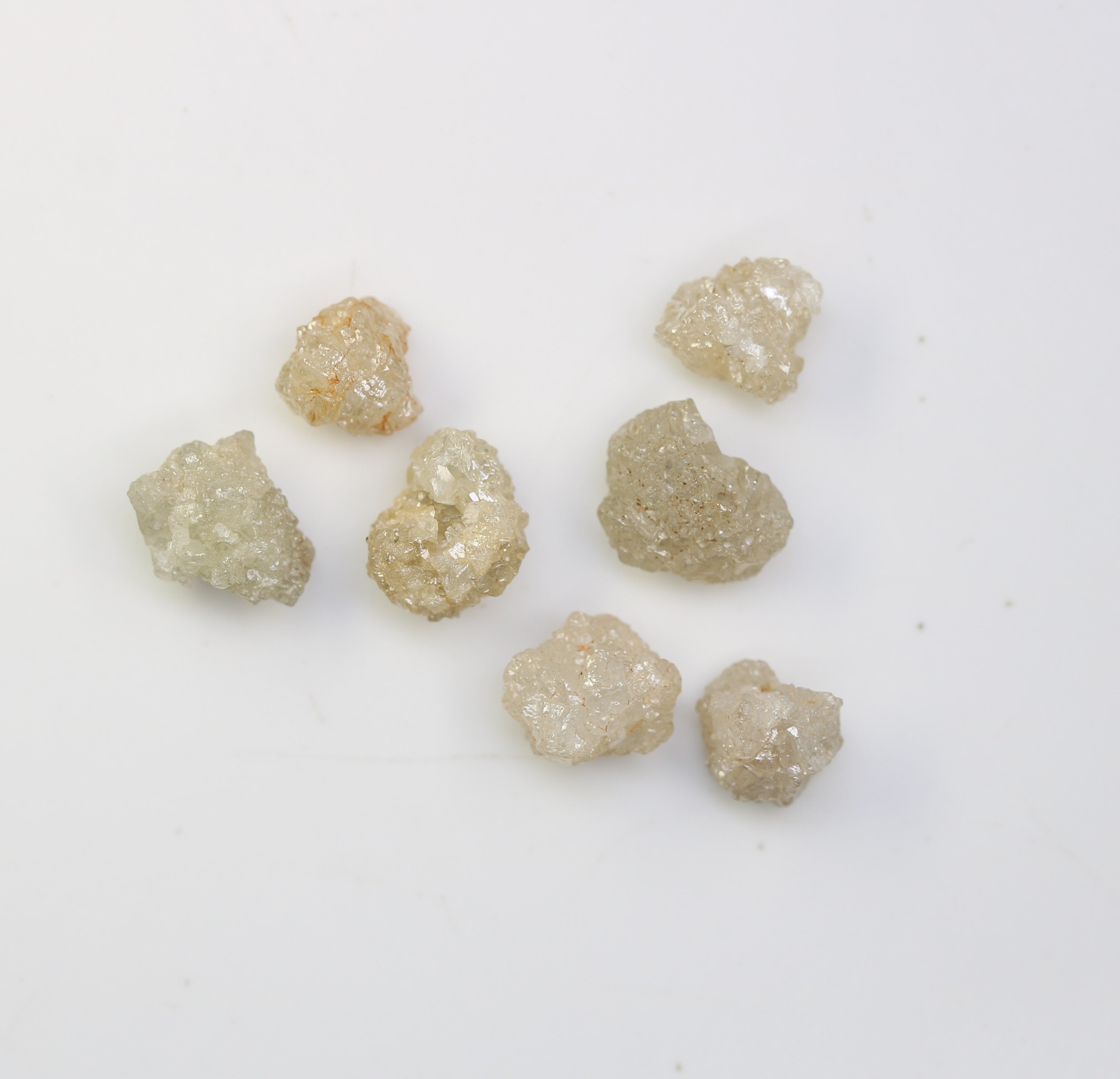 4.88 CT Raw Uncut Grey  Rough Diamond For Engagement Ring