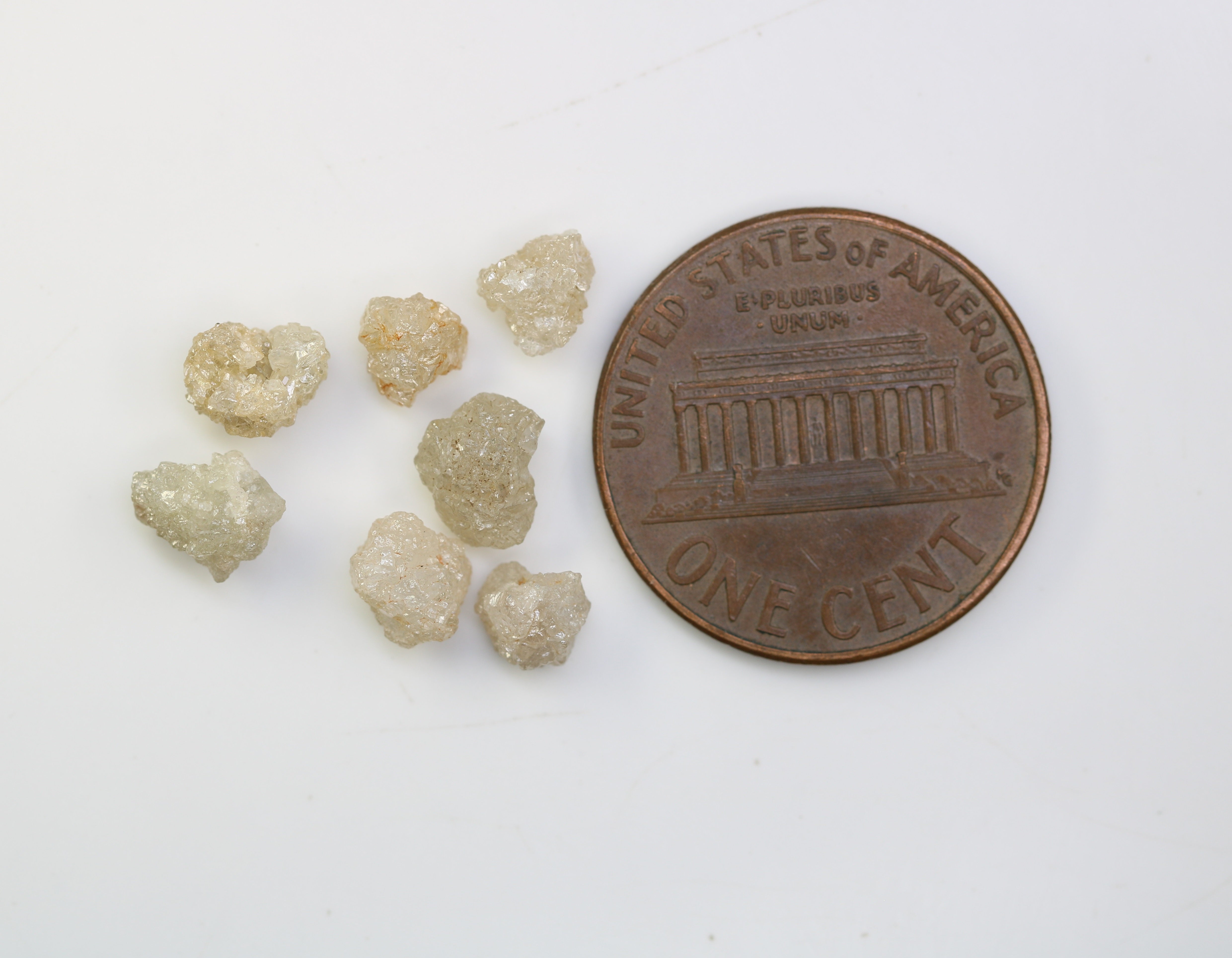 4.88 CT Raw Uncut Grey  Rough Diamond For Engagement Ring