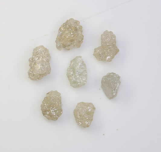 5.06 CT Irregular Cut Grey  Rough Diamond For Engagement Ring - JayKrishna Diamond