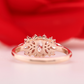 Natural Marquise Shape Designer Engagement Ring